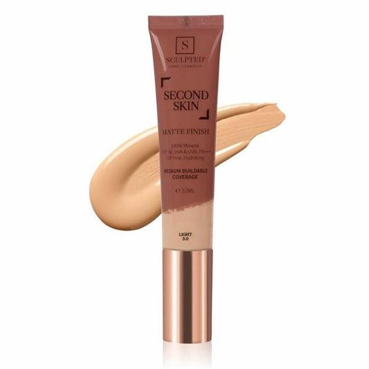 Sculpted by Aimee - Second Skin Matte Foundation - Medium 4.0