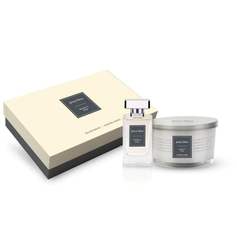 Jenny Glow Berry & Bay & Scented Candle Set