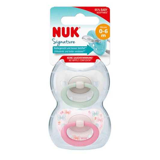 NUK Happy Kids Soother Silicone - Size 1 - 0-6 months