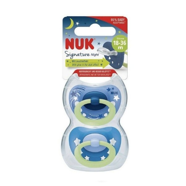 NUK Happy Kids Soother Silicone - Size 3 - 18-36 months