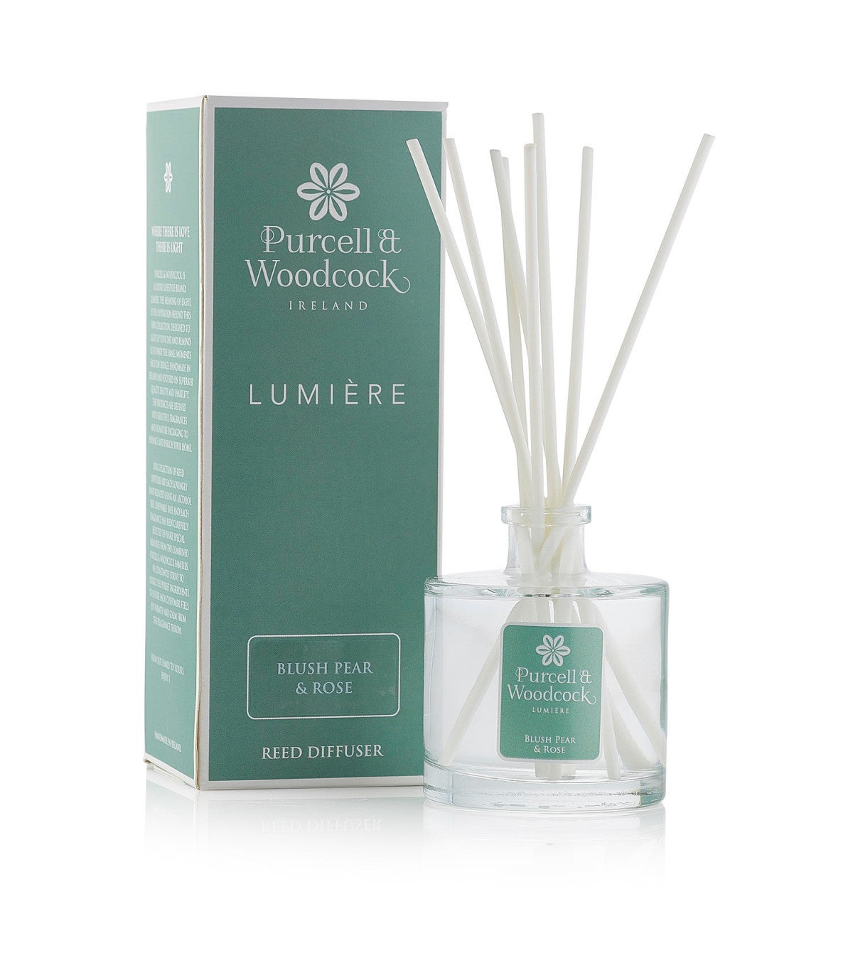 Purcell & Woodcock Blush Pear & Rose Luxury Scented Diffuser