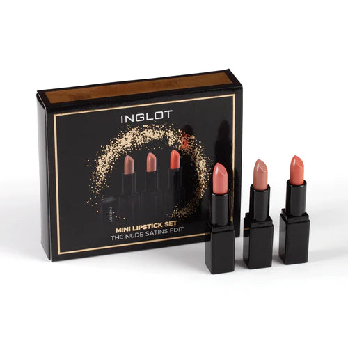 Inglot Mini Lipstick Gift Set - Nude Satins